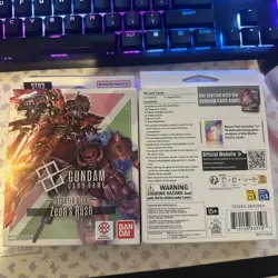 Gundam Card Game - Starter Deck Zeon's Rush ST03 Sealed - English - Image 1