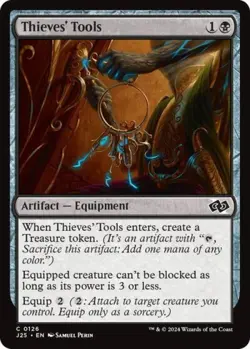 Thieves' Tools - Light Play MTG Foundations Jumpstart - Image 1