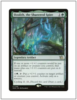 1x Ozolith, the Shattered Spire, March of the Machine, Magic MTG NM - Image 1