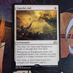 Sigarda's Aid Eldritch Moon Magic The Gathering MTG - Image 1