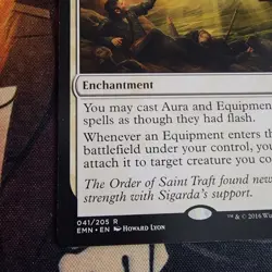 Sigarda's Aid Eldritch Moon Magic The Gathering MTG - Image 2