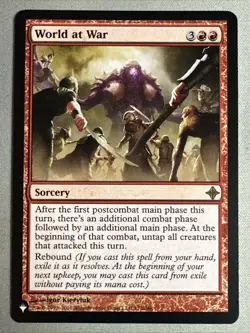 MTG / World at War / LIST / #172 / Regular / Rare / NM - Image 1