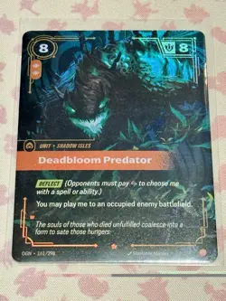 Deadbloom Predator OGN 161/298 Epic Riftbound League of Legends - Image 1