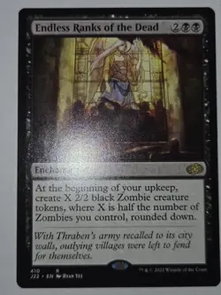 MTG Endless Ranks of the Dead Jumpstart 2022 410 Regular Rare - Image 2