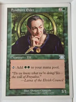 Fyndhorn Elder - 6th Edition Core Set - Magic the Gathering MTG Nice! - Image 1