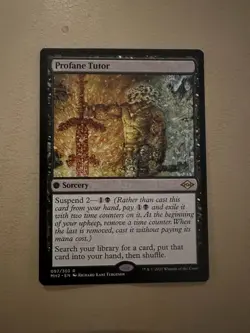 MTG - Profane Tutor - Modern Horizons 2 - NM - Image 1