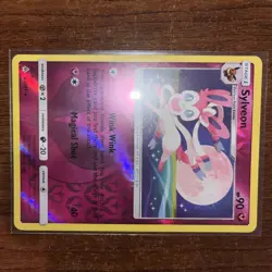 Pokemon Sun & Moon Forbidden Light Reverse Holo Sylveon NM/M 87/131 - Image 1