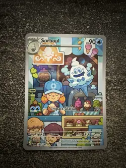 SORBOUL FULL ART - POKEMON 190/182 EV4 PAR FAILLE PARADOXE NEUF FR - Image 1