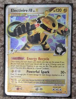 Pokemon TCG Electivire FB LV.X 144/147 Supreme Victors Holo Pokemon TCG 2009 - Image 1