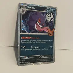 Pokemon TCG Gengar Cosmos Trick or Trade 2024 136/197 NM - Image 3