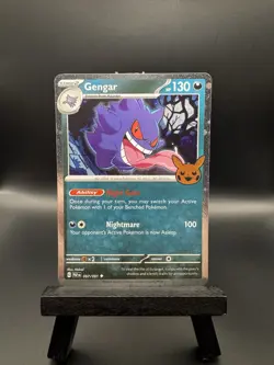 Pokemon Gengar Cosmos Holo 057/091 Trick or Trade 2024 Holo NM/LP - Image 1