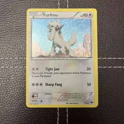 Pokemon TCG - Furfrou - 12/12 - McDonald's Promos 2014 - LP Holo - Image 1
