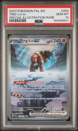 PSA 10 - Ting-Lu EX 263/193 Paldea Evolved SIR Pokemon TCG - Image 1