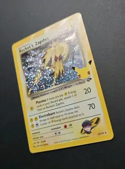 2021 Pokemon Celebrations Classic Collection #15 Rocket’s Zapdos - Image 3