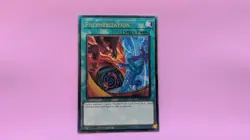 Yugioh Polymerization Hero Art Work RA03-EN051 Ultimate Rare - Image 1