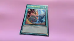 Yugioh Polymerization Hero Art Work RA03-EN051 Ultimate Rare - Image 2
