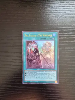 Yugioh - The Fallen & The Virtuous - Ultra Rare - CH01-EN019 - Image 1