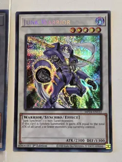 Yusei & Junk Warrior TKN5-EN034 Doom of Dimensions Yugioh Token +1 BONUS MP24 - Image 2