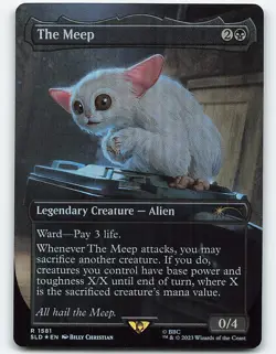 The Meep #1581 foil Magic the Gathering Card - Image 1