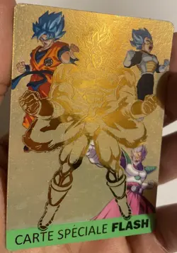 Carte dragon ball super battle DBS carddass hondan Speciale Flash Card Broly 2 - Image 1