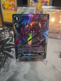 Digimon Card Game TigerVespamon ACE BT23-045 SR BT23 Hackers Slumber NM See Pics - Image 1