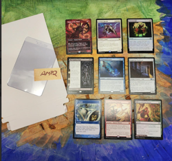 1x Lot of 9 MTG Cards Sent in Flatpak (see photo)[ID: AMP2] - Image 1