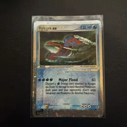 Kyogre EX Nintendo Black Star Promo Card 001 HOLO Pokemon TCG - Excellent VLP - Image 1