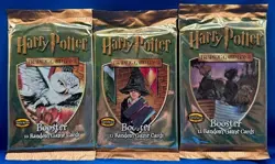 Harry Potter Base Set Trading Card Game (1)Booster Pack 2001 FACTORY SEALED 742818140294 - Image 1
