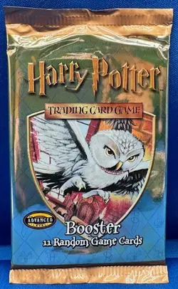 Harry Potter Base Set Trading Card Game (1)Booster Pack 2001 FACTORY SEALED 742818140294 - Image 3