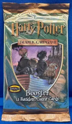 Harry Potter Base Set Trading Card Game (1)Booster Pack 2001 FACTORY SEALED 742818140294 - Image 5