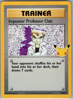 Imposter Professor Oak 73/102 Celebrations - Pokemon Card - NM - Image 1