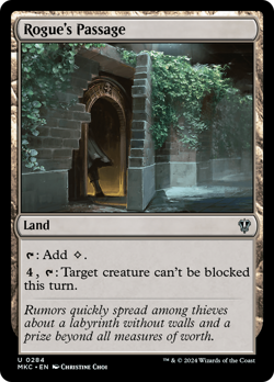Rogue's Passage #284 | Near Mint | Murders at Karlov Manor MKC Magic MTG - Image 1