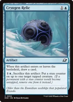 CRYOGEN RELIC mtg NM-M Edge of EternitiesCommon - Image 1