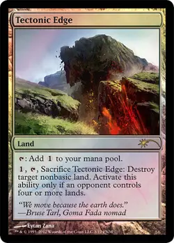 [1x] Tectonic Edge - Foil FNM 2012 Near Mint, English FNM Promos MTG Magic - Image 1