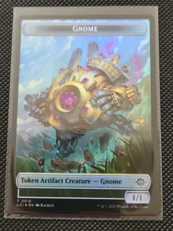 Gnome Gnome Soldier - #16 #3 - Token - Foil - The Lost Caverns of Ixalan - Image 1