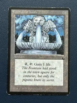 MTG Fountain of Youth The Dark Regular Uncommon - Image 1