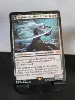 Sephiroth Fabled SOLDIER/Sephiroth One-Winged Angel Final Fantasy NM ENG MTG - Image 1