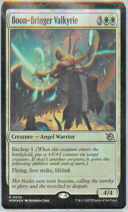 Boon-Bringer Valkyrie In Foil! NM-M MTG Magic The Gathering - Image 1