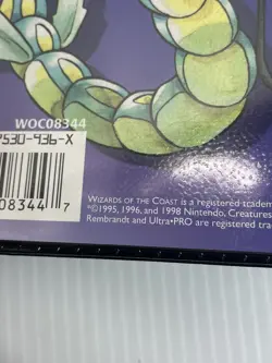 Vintage 1999 Wizards Of The Coast Pokemon Ultra Pro 3-Ring Binder W 3 Sticker Ca - Image 4