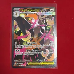 Pokemon TCG Mega Lopunny ex Phantasmal Flames SIR 128/094 Prerelease Ready - Image 1