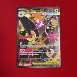 Pokemon TCG Mega Lopunny ex Phantasmal Flames SIR 128/094 Prerelease Ready - Image 3