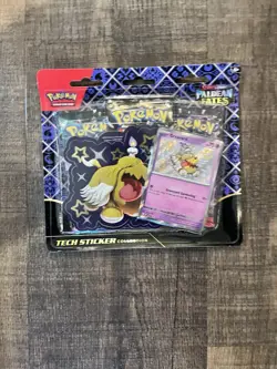 Pokemon TCG Scarlet Violet Paldean Fates Tech Sticker Collection Greavard - Image 1