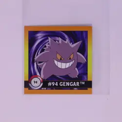 Nintendo Pokemon Artbox Series 1 Sticker Gengar #94 1999 - Image 1