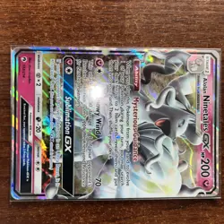 Pokemon Sun & Moon Lost Thunder Alolan Ninetales GX 132/214 NM - Image 2