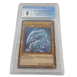 Blue-Eyes White Dragon Yu-Gi-Oh! 2016 CGC 9 Mint - Ultra Rare CT13-EN008 2016 - Image 1