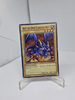 *SPANISH *Two-Headed King Rex LCJW-EN140 X 1 Common 1st Ed Yugioh,LP - Image 1