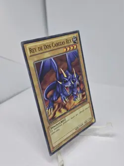 *SPANISH *Two-Headed King Rex LCJW-EN140 X 1 Common 1st Ed Yugioh,LP - Image 2