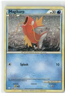 Magikarp, Pokemon Trading Card Game Classic Classic Collection, 006/034 NM - Image 1
