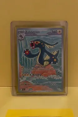 Pokemon TCG Black Bolt Elektross Illustration Rare Card 115/86 NM English - Image 2