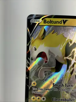 Boltund V 103/264 Swsh08: Fusion Strike Holo Pokemon TCG Ultra Rare Card - Image 2